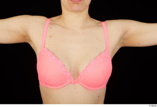 Ellie Springlare breast pink bra underwear 0006.jpg